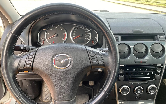 Mazda 6 cena 6199 przebieg: 251286, rok produkcji 2006 z Gniewkowo małe 211